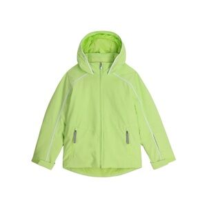 Girl’s Spyder Insulated Water Resistant Conquer Jacket Lime Green Size 16
